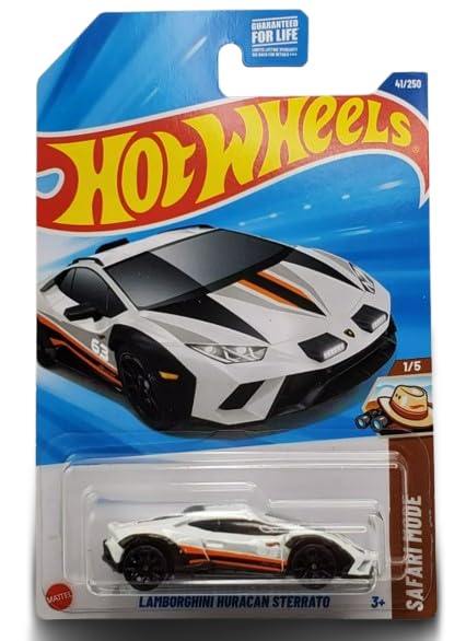 Amazon.com: Hot Wheels Lamborghini Huracan Sterrato, Safari Ride